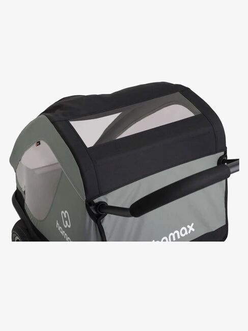 Hamax Traveller Cykelanhænger, Khaki Green/Black