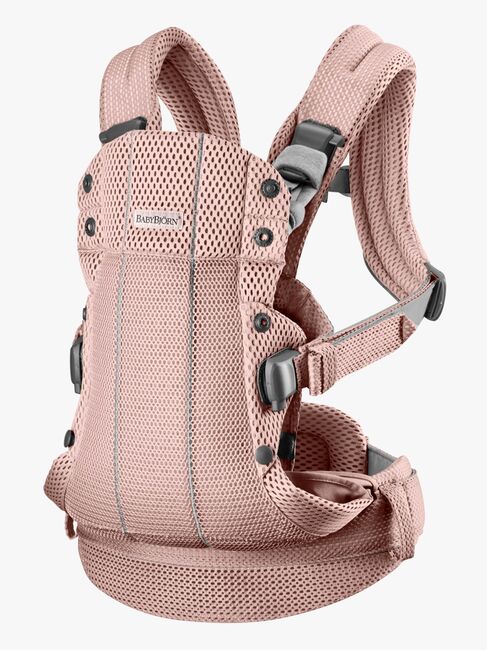 BabyBjörn Harmony Bæresele 3D Mesh, Lyserød
