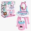 Smoby Gabby's Dollhouse 2-i-1 Sminkebord med Skammel