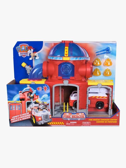 Paw Patrol Fire Rescue Brandstation Legesæt