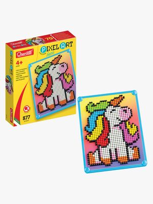 Quercetti Pixel Art Kreasæt Basic Enhjørning 877 Dele