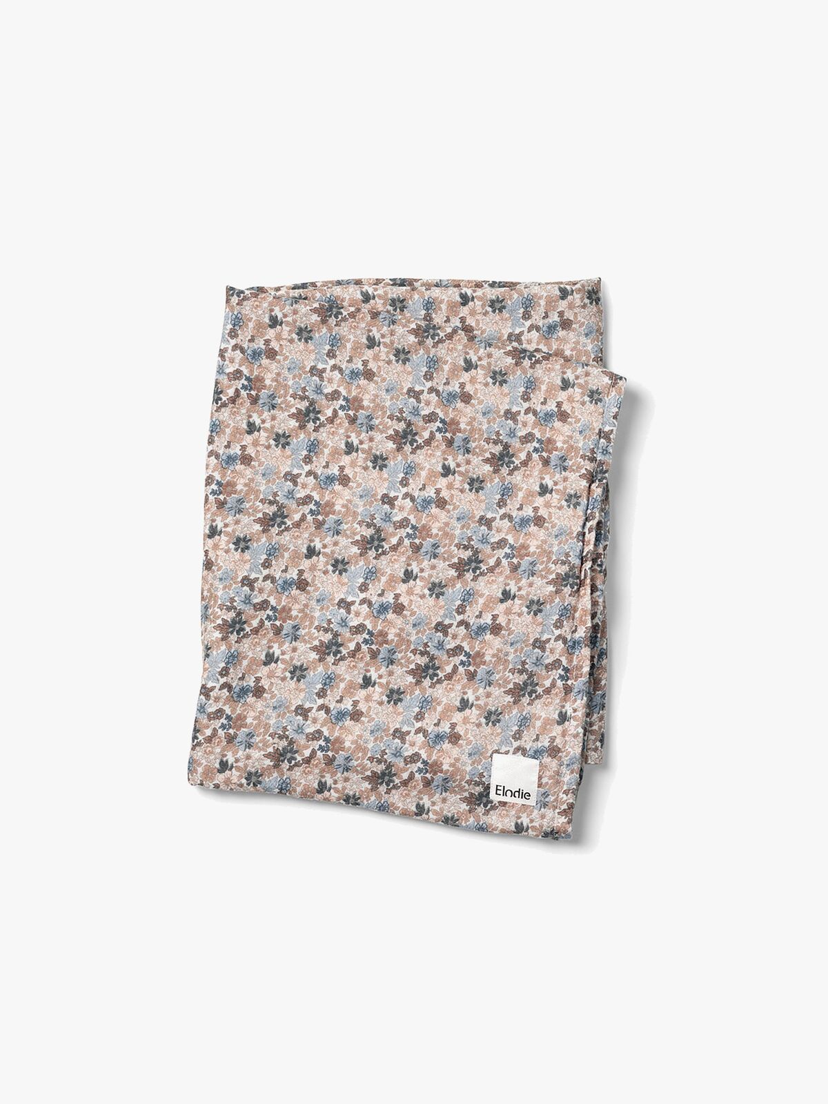 Elodie Soft Cotton Tæppe 120x70, Blue Garden Light