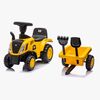 Caterpillar Gåbil med Trailer, Gul