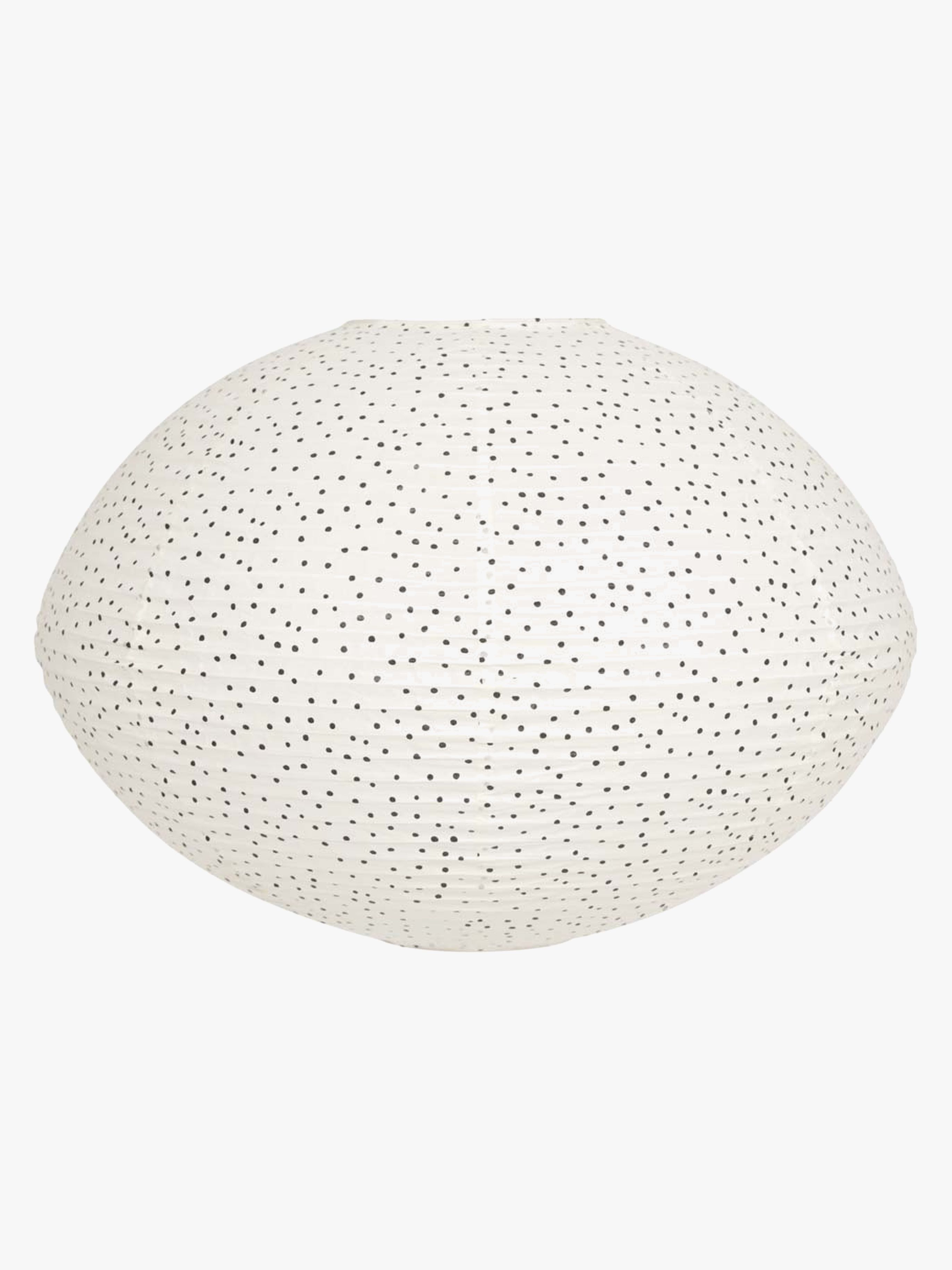 OYOY Moyo Lampeskærm Lille, Off White/Black, Børnelampe