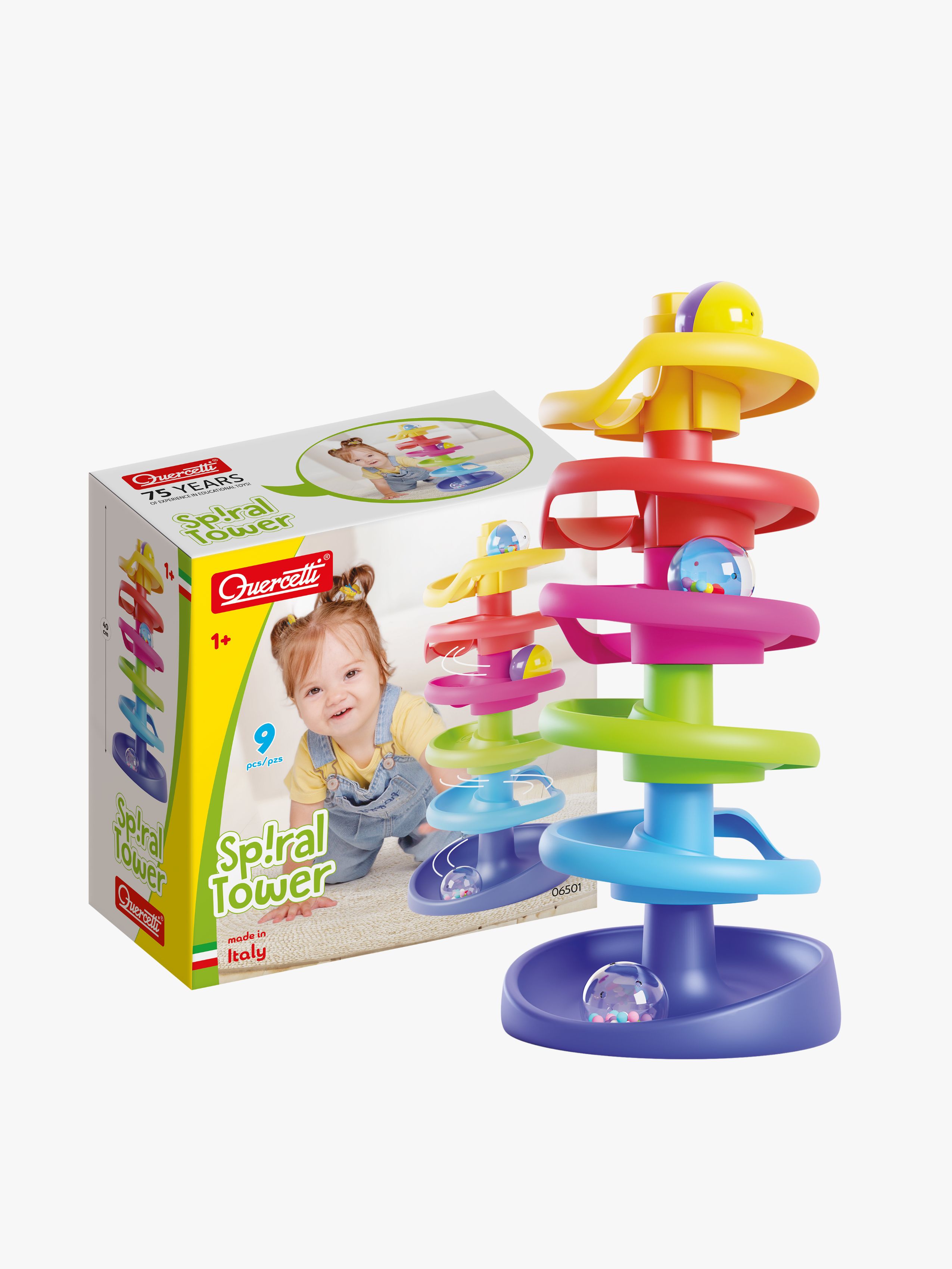 Quercetti Kuglelabyrint Spiral Tower