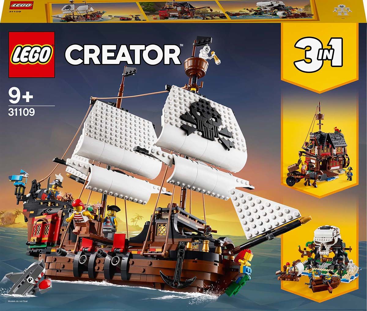 LEGO Creator 3-in-1 31109 Piratskib