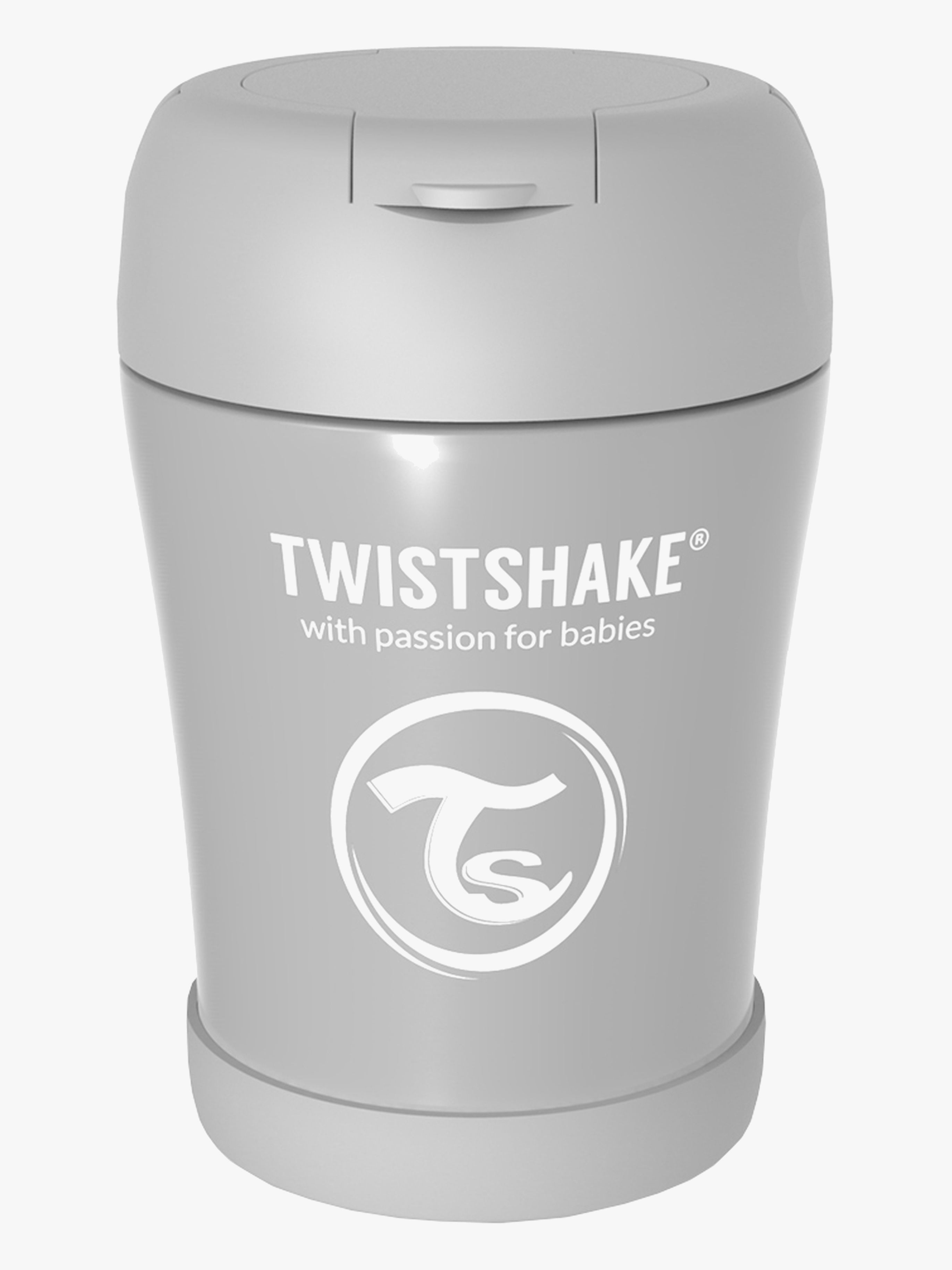 Twistshake Termobeholder 350 ml, Grå