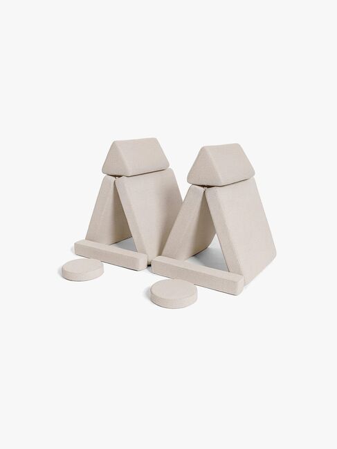 Shappy Play Bygbar Sofa 160x80 cm, Soft Beige