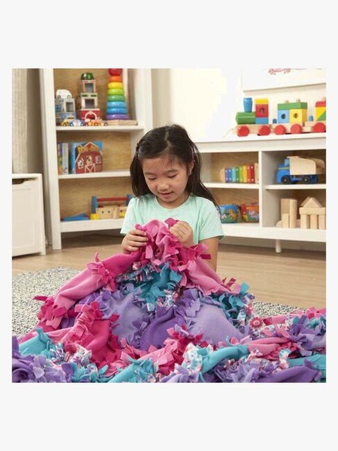 Melissa & Doug Fleecetæppe, Skabt af Mig Blomstret 