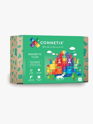 Connetix Magnetiske Byggeklodser Rainbow Creative Pack 102 Dele