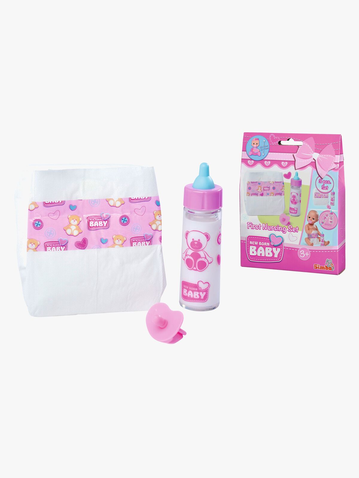 New Born Baby Dukketilbehørssæt 38-43 cm