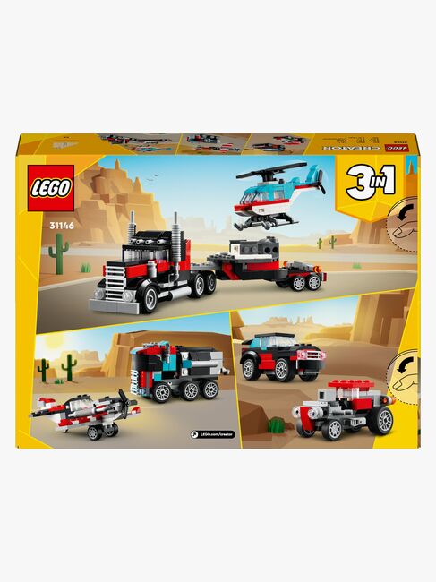 LEGO Creator 31146 Blokvogn med helikopter