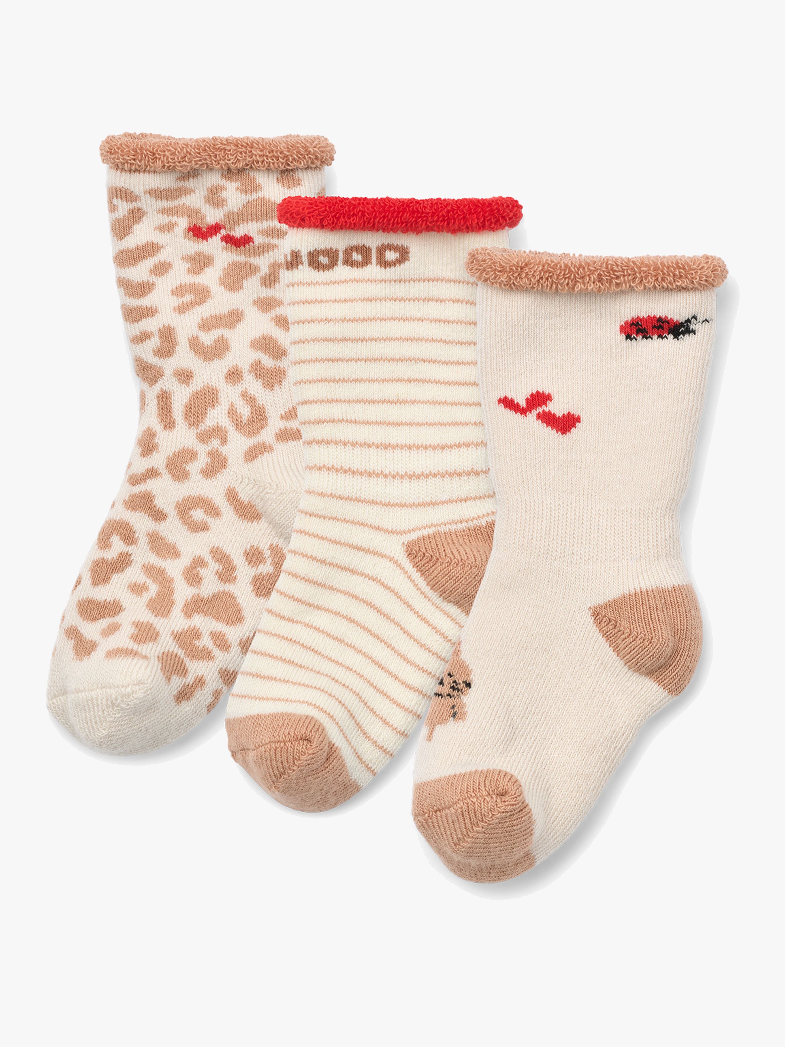 LIEWOOD Eloy strømper baby 3-pak, Wild Child Multi Mix, 17-18