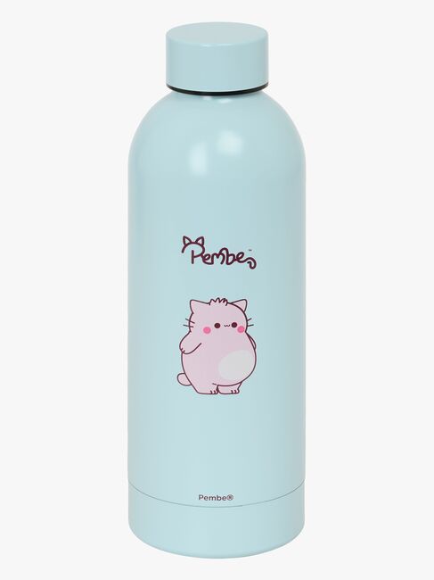 Pembe Stainless Steel Drikkedunk 500ml, The Pink Cat