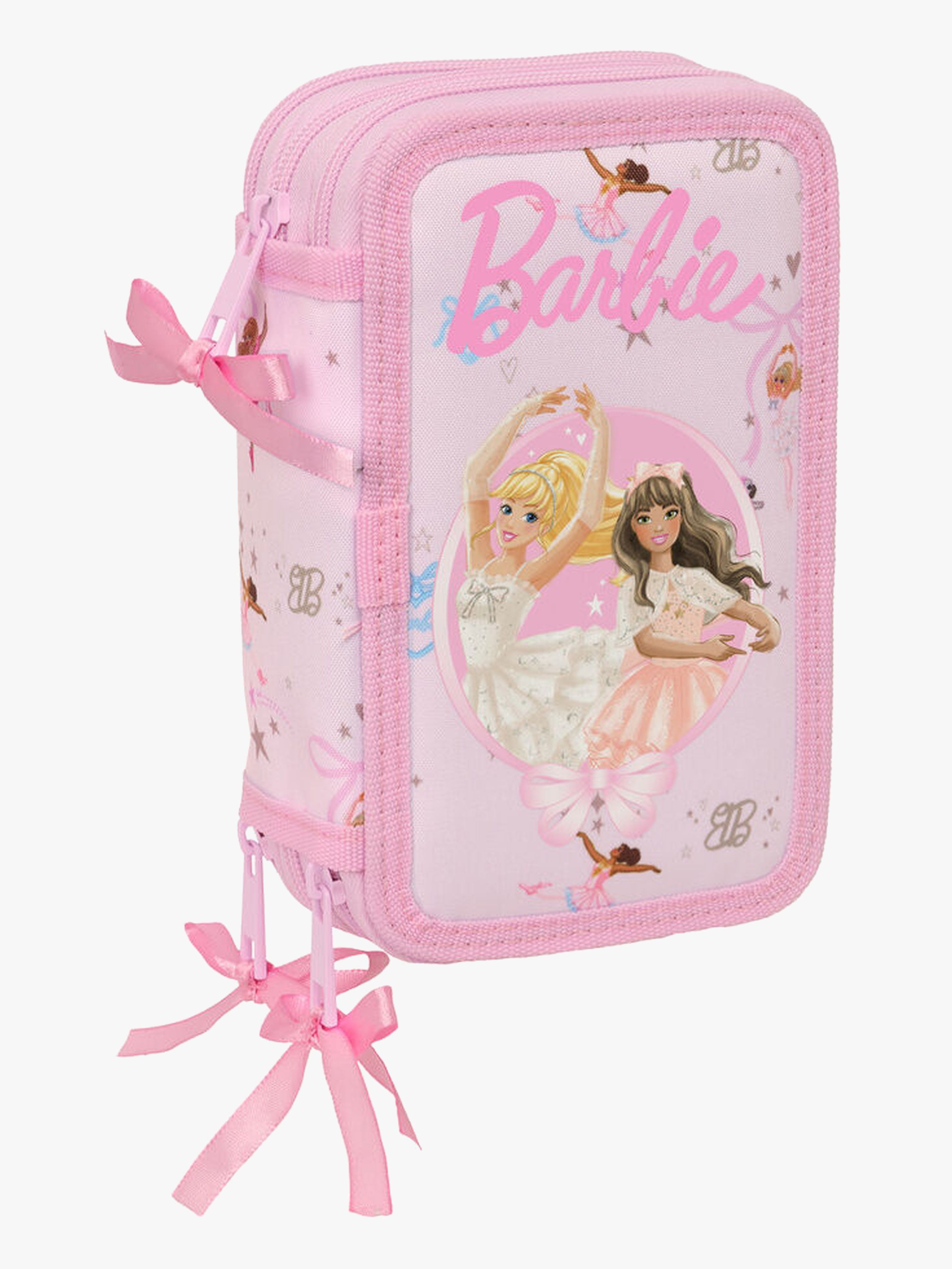 Barbie  Fyldt Penalhus med 3 Rum 37 Dele, Ballet