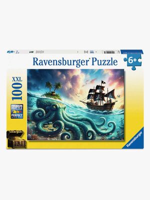 Ravensburger Puslespil Pirate Treasure 100 Brikker
