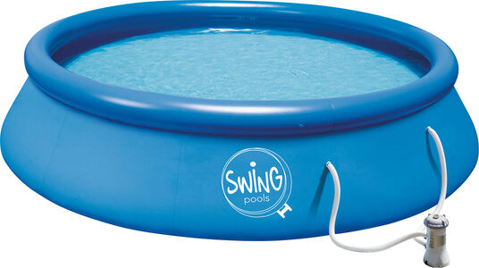 Swing Pools Pool m. Filterpumpe 244x76