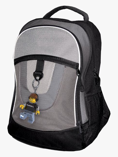 LEGO® Minifigure™ Videospil Dreng Nøglering med LED-lys