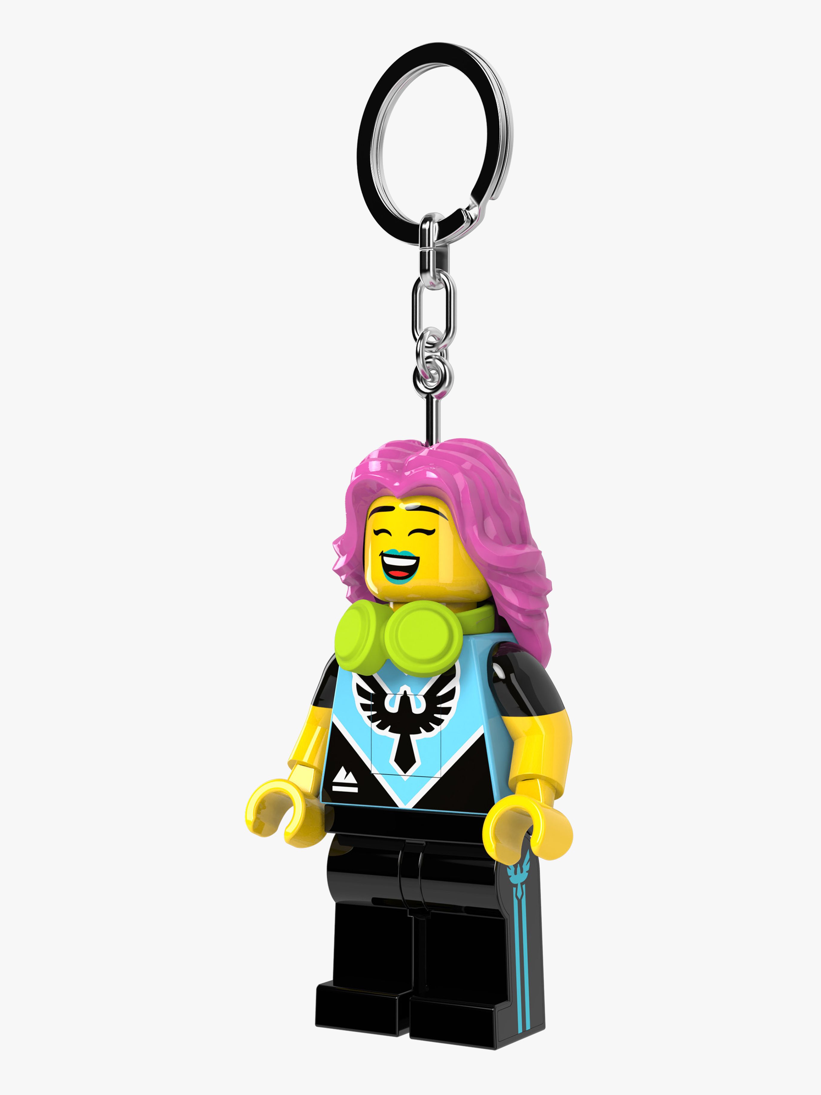 LEGO Minifigures™ Gamer Girl Nøglering med LED-lys