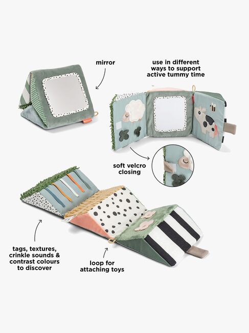 Done By Deer Tiny Farm Fold-Out Mirror Aktivitetslegetøj
