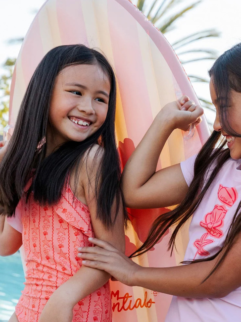 Swim Essentials  Oppusteligt Surfbræt, Flower Market