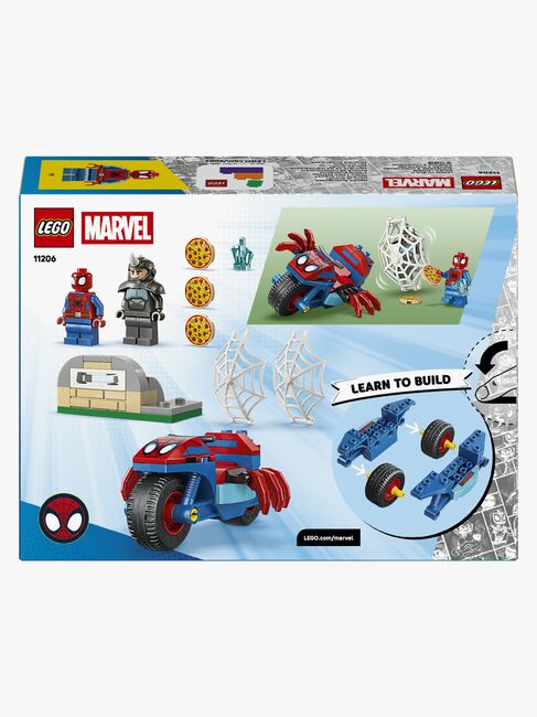 LEGO Spidey 11206 Spidey på sin motorcykel mod Rhino