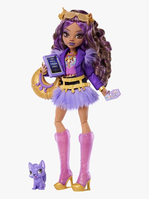 Monster High Core Dukke Clawdeen Wolf & Crescent