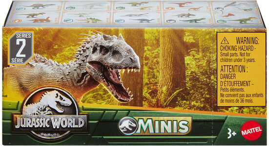 Jurassic World Minis Dinosaurer Blandet Udvalg 5-pak