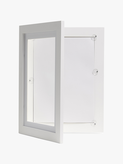 Minitude OLIVER  Åbningsbar Ramme A3, 100 Side, White Wash