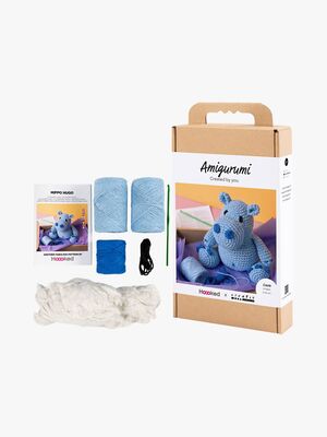 Creativ Company Hæklesæt Amigurumi Flodhest DIY