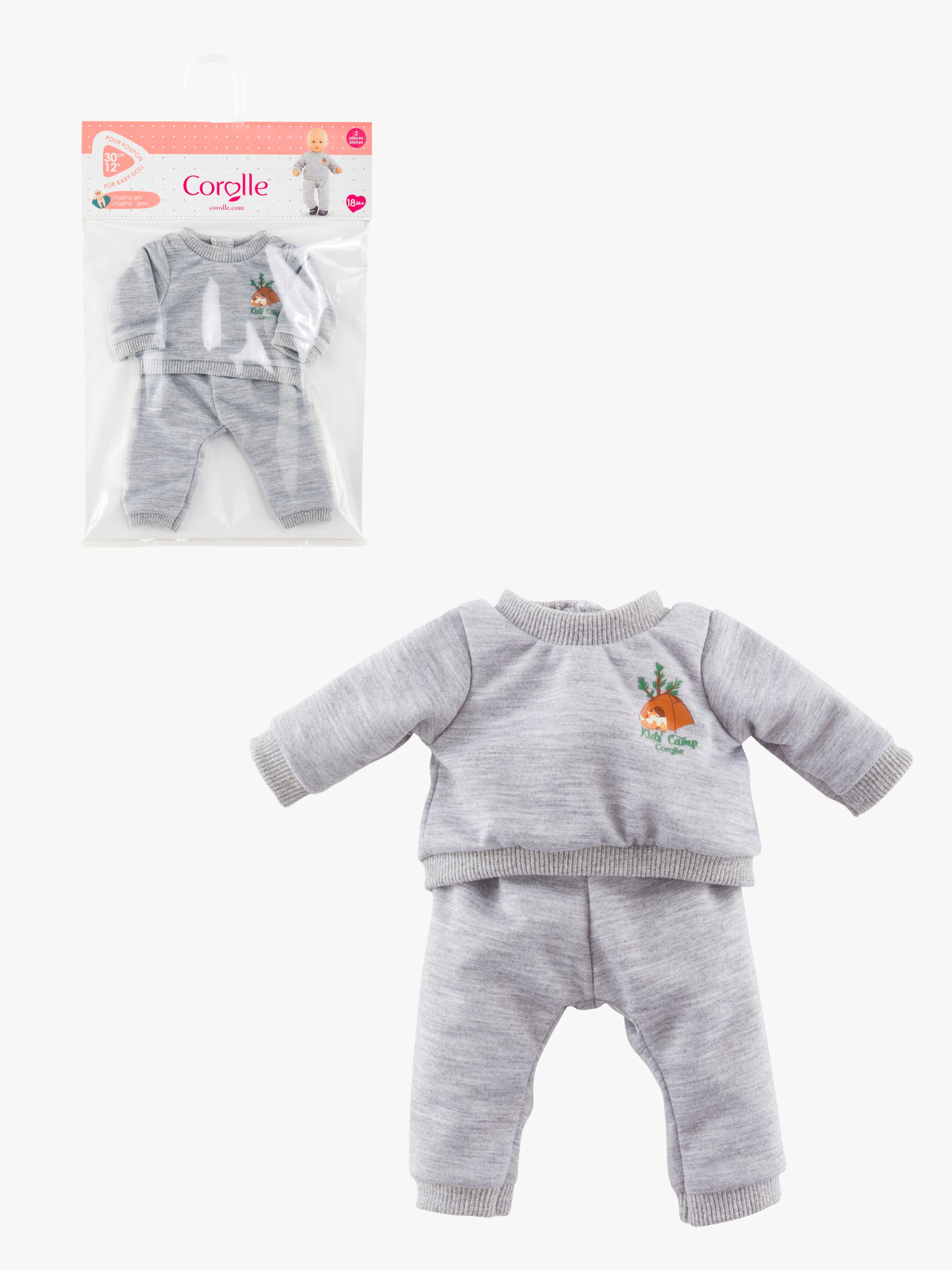 Corolle Dukketøj Løbesæt 30 cm, Grå