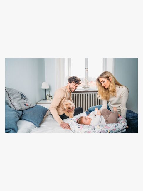 EcoViking Organic Babynest Cover Flamingo Dreams
