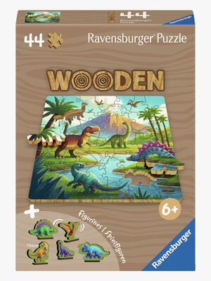 Ravensburger Træpuslespil Dinosaurer 44 Brikker