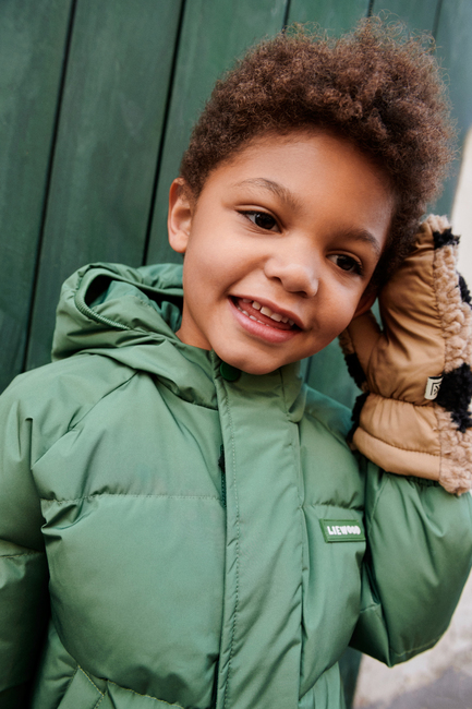 LIEWOOD Grethe Fleecehandsker, Mega Leo/Oat Mix