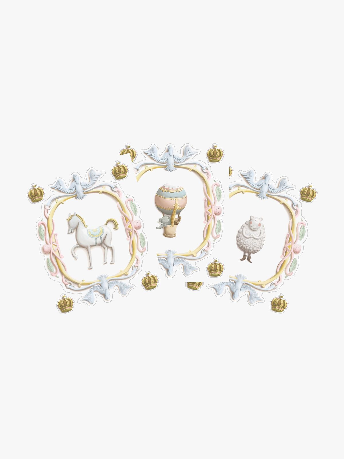 Atelier Choux Billeder til Væggen, Decorative Crowns