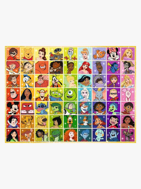Ravensburger Puslespil Disney Multi Character 100 Brikker