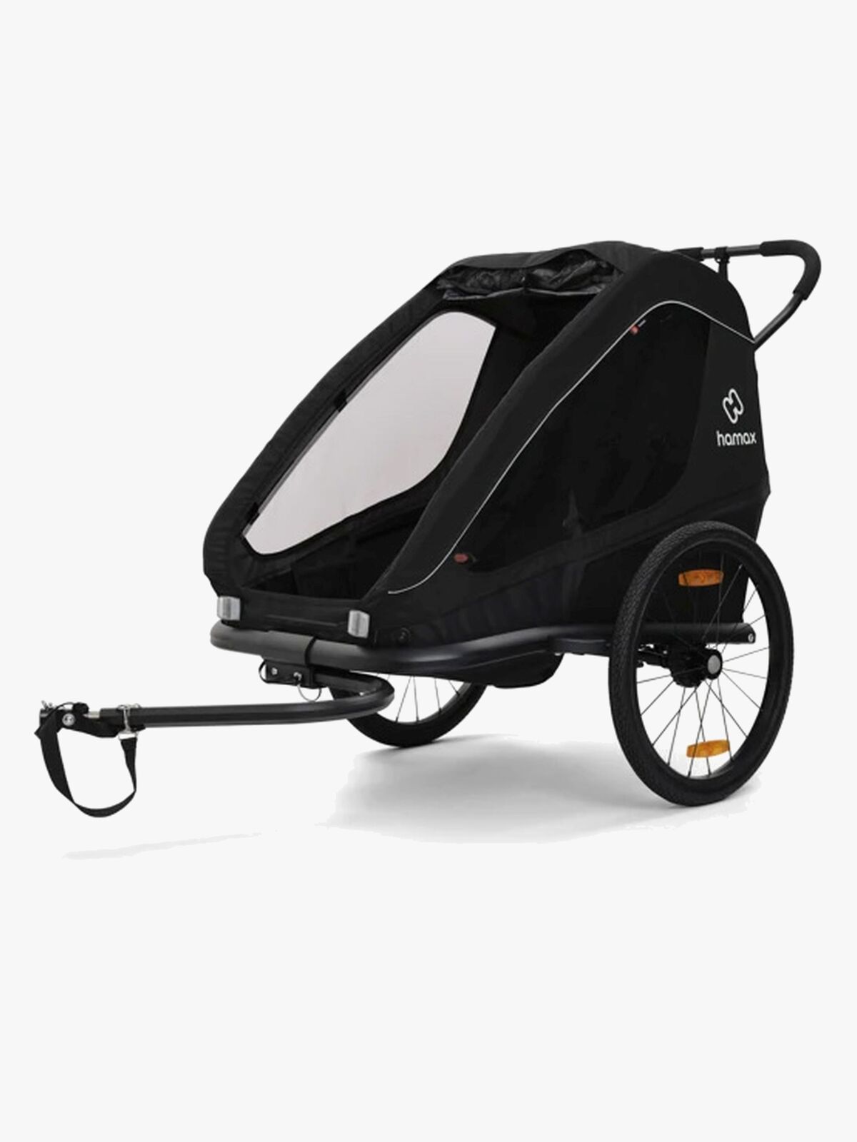 Hamax Traveller Cykelanhænger, Black/Black