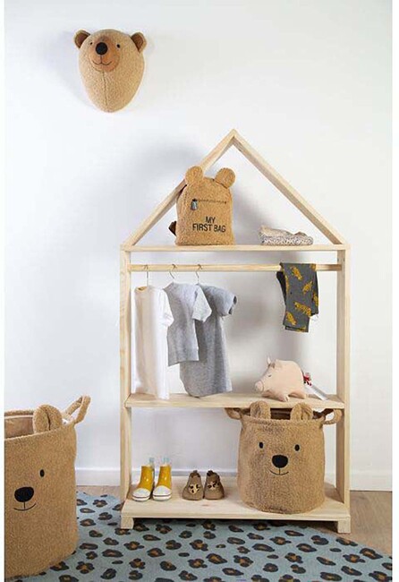 Childhome Teddy Opbevaringskurv 3-Pak, Brun