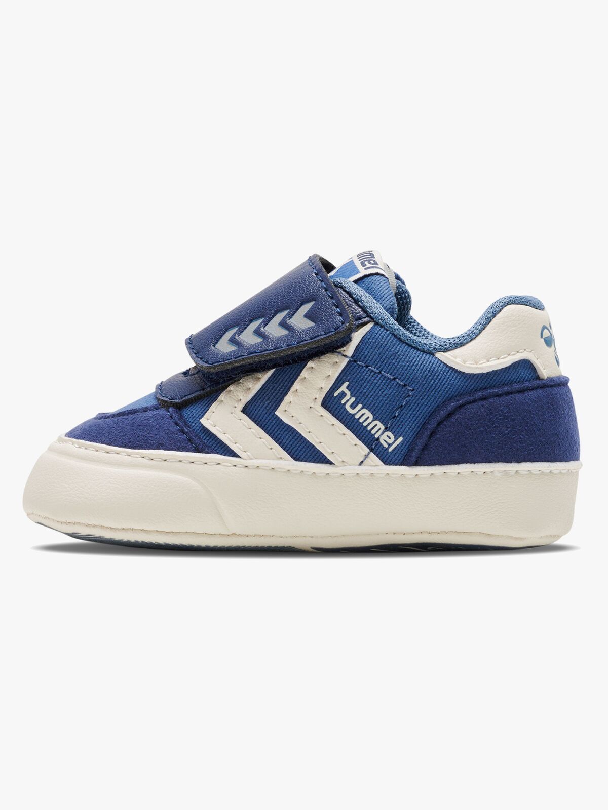 Hummel Stadil Low Crib Infant Sneakers, Blue Horizon