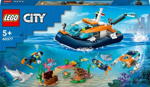LEGO City 60377 Forsknings-Dykkerfartøj