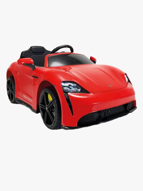 Porsche Taycan Elbil 12V, Rød