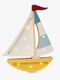 Little Lights Lampe Sejlbåd, Sennepsgul
