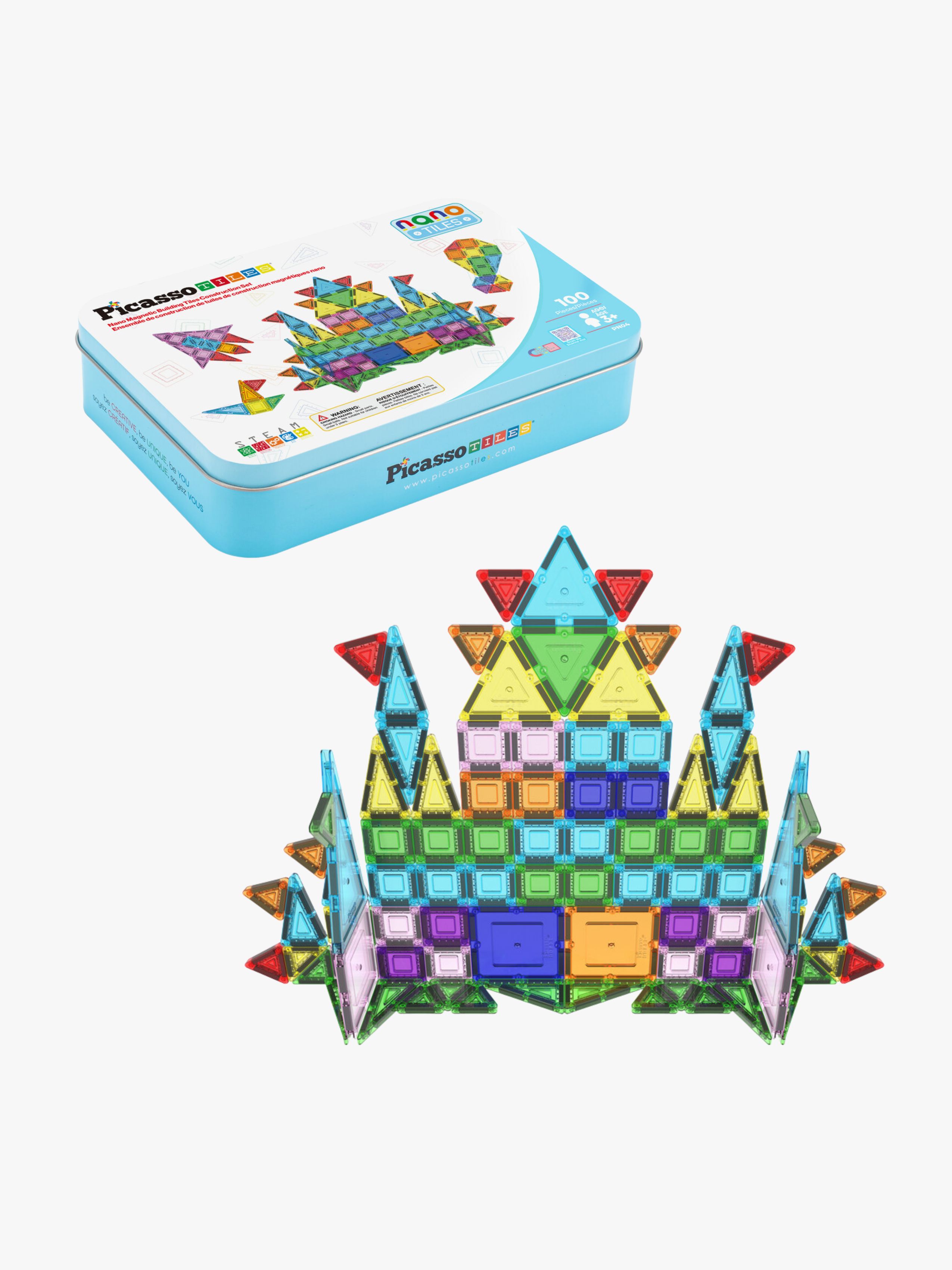 Picasso Nano Tiles Magnetisk Byggesæt 100 Dele