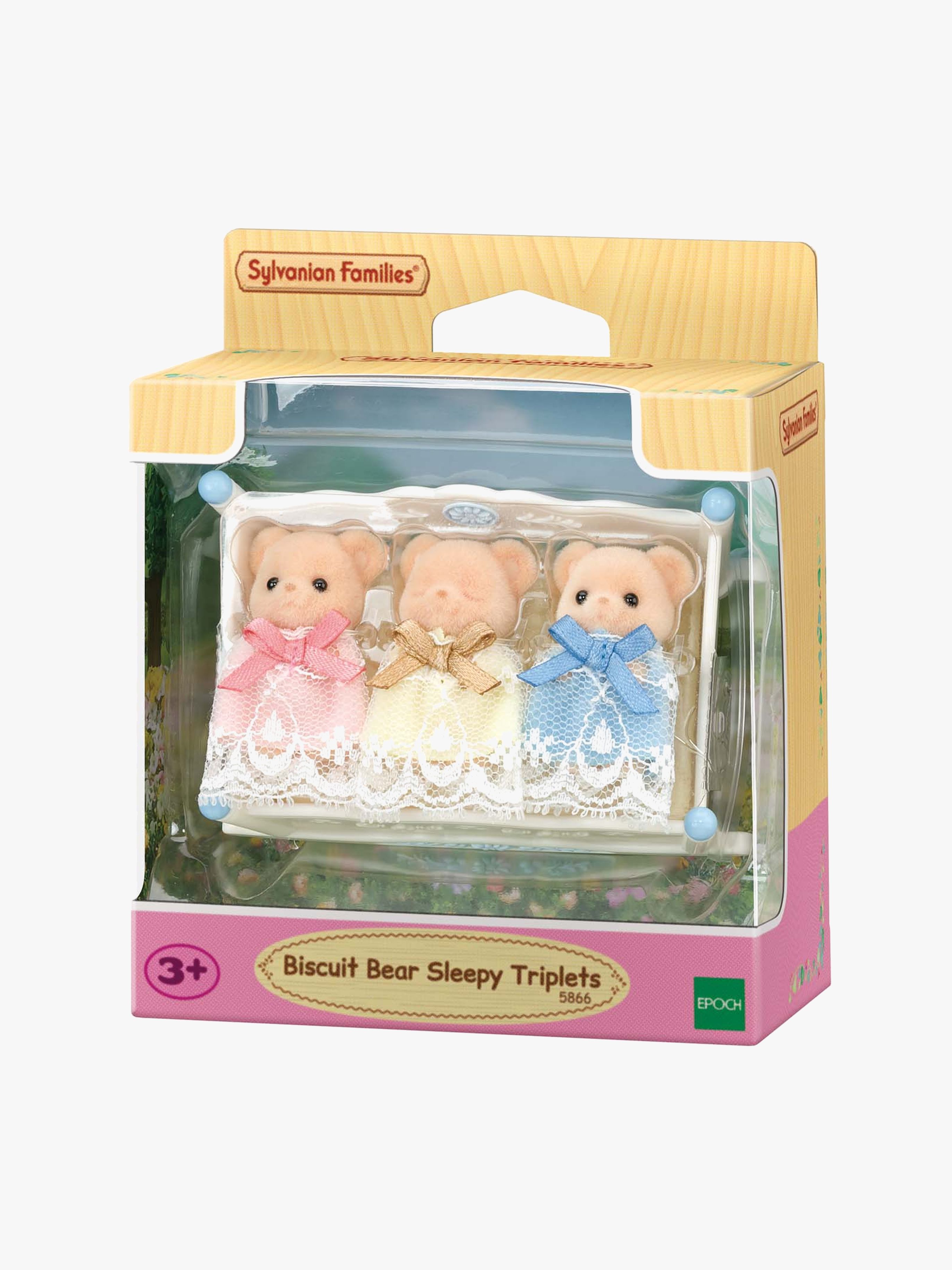Sylvanian Families Figursæt Trillinger Med Seng