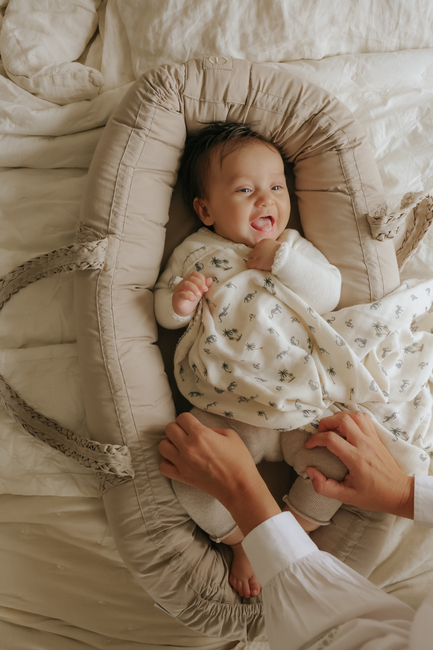 Elodie Bamboo Tæppe/ Stofble i Musselin, Leo's Resort