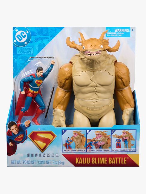 Superman Movie Kaiju Slime Explosion Battle Actionfigur