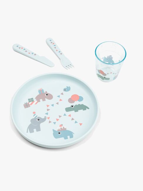 Done By Deer Foodie Spisesæt Celebration, Blue