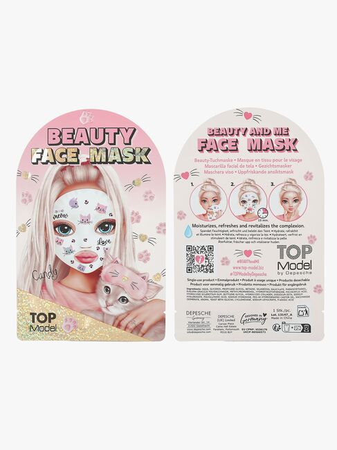 TOPModel BEAUTY and ME Ansigtsmaske Dyr, Blandet