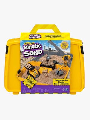Kinetic Sand Byggeplads Sammenklappelig Sandkasse