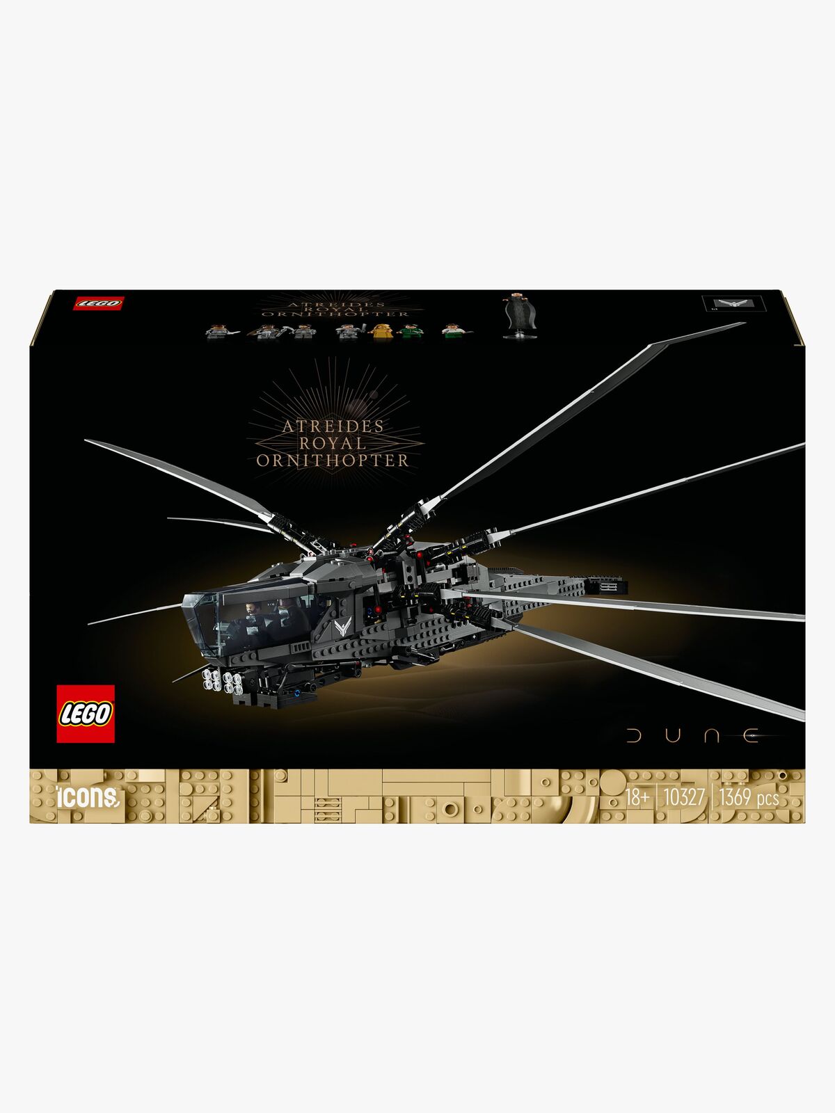 LEGO Icons 10327 Dune Atreides Royal Ornithopter